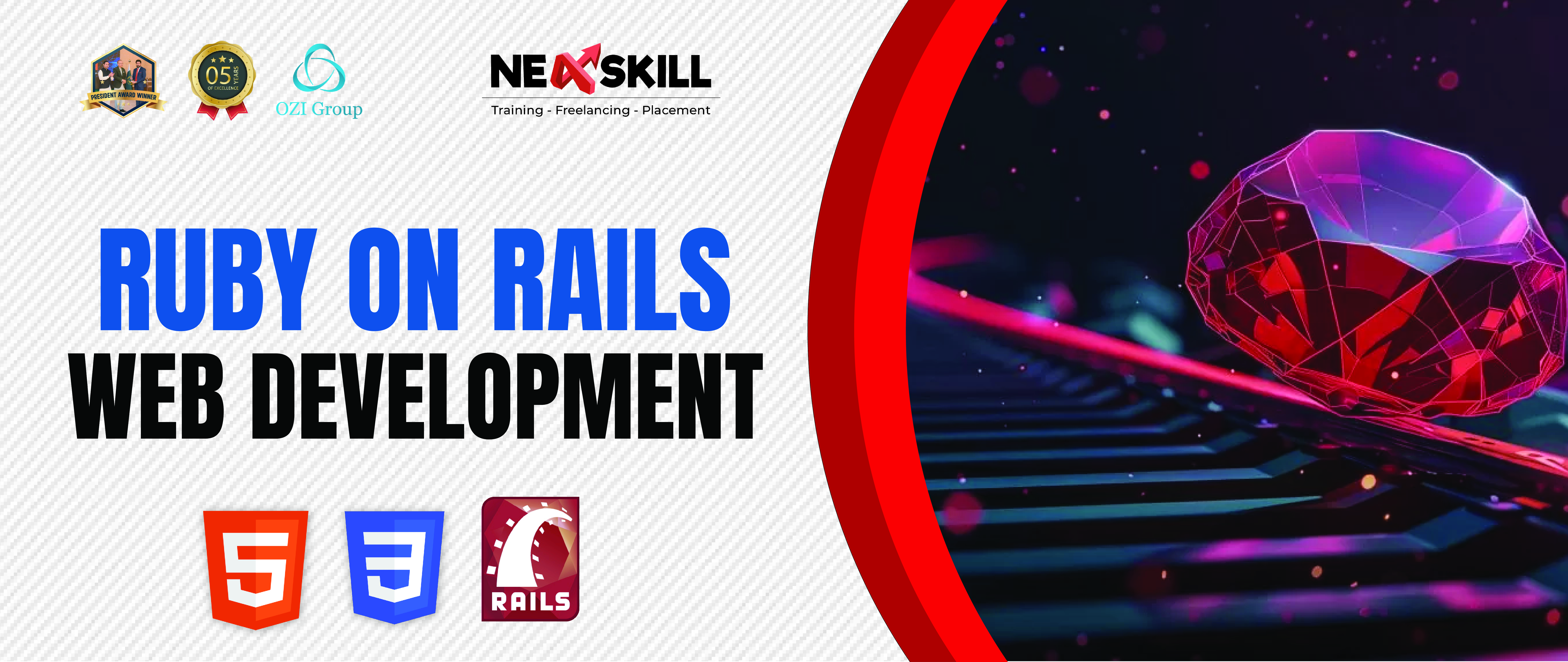 Ruby on Rails Training Course at Nexskill Lahore nexskill-ruby-on-rails-2026-lahore