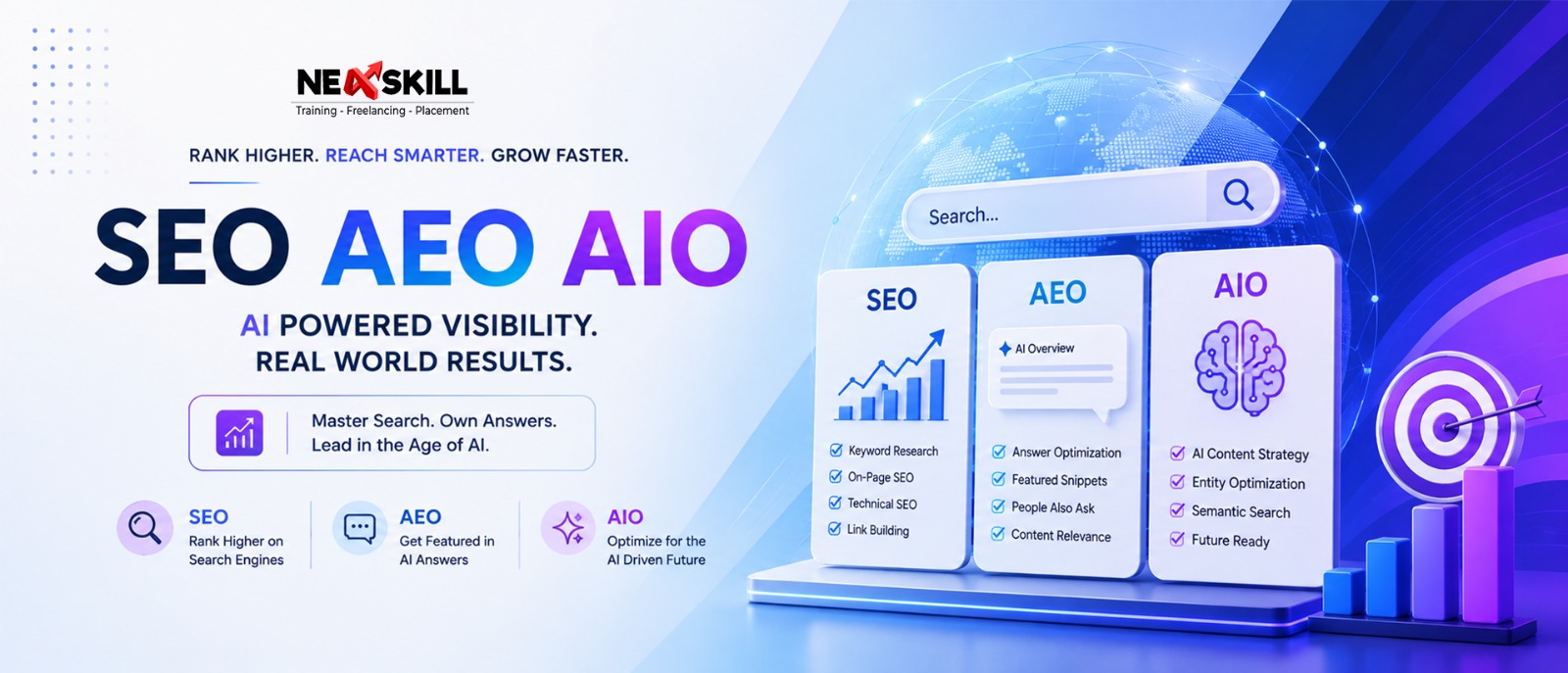 SEO AEO AIO Training Course at Nexskill Lahore nexskill-seo-aeo-aio-2026-lahore