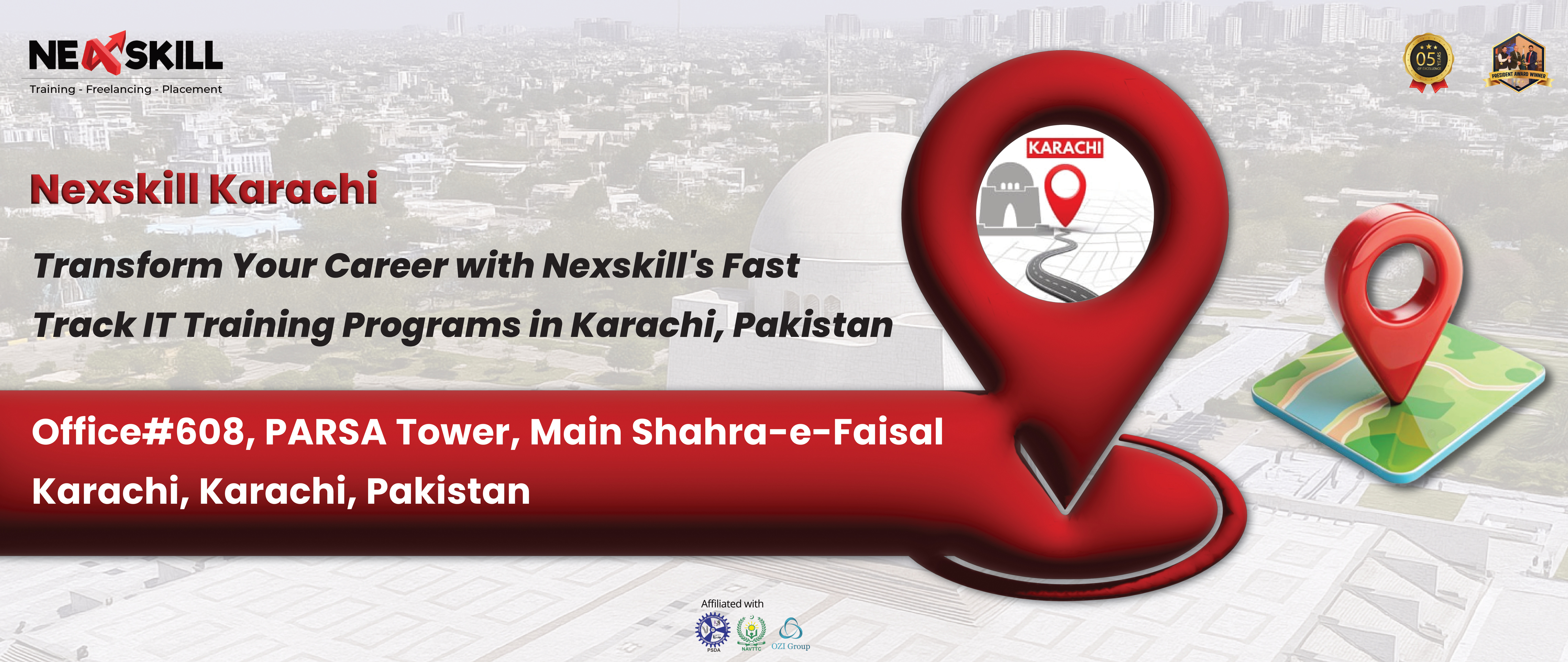 Nexskill job placement call hero image