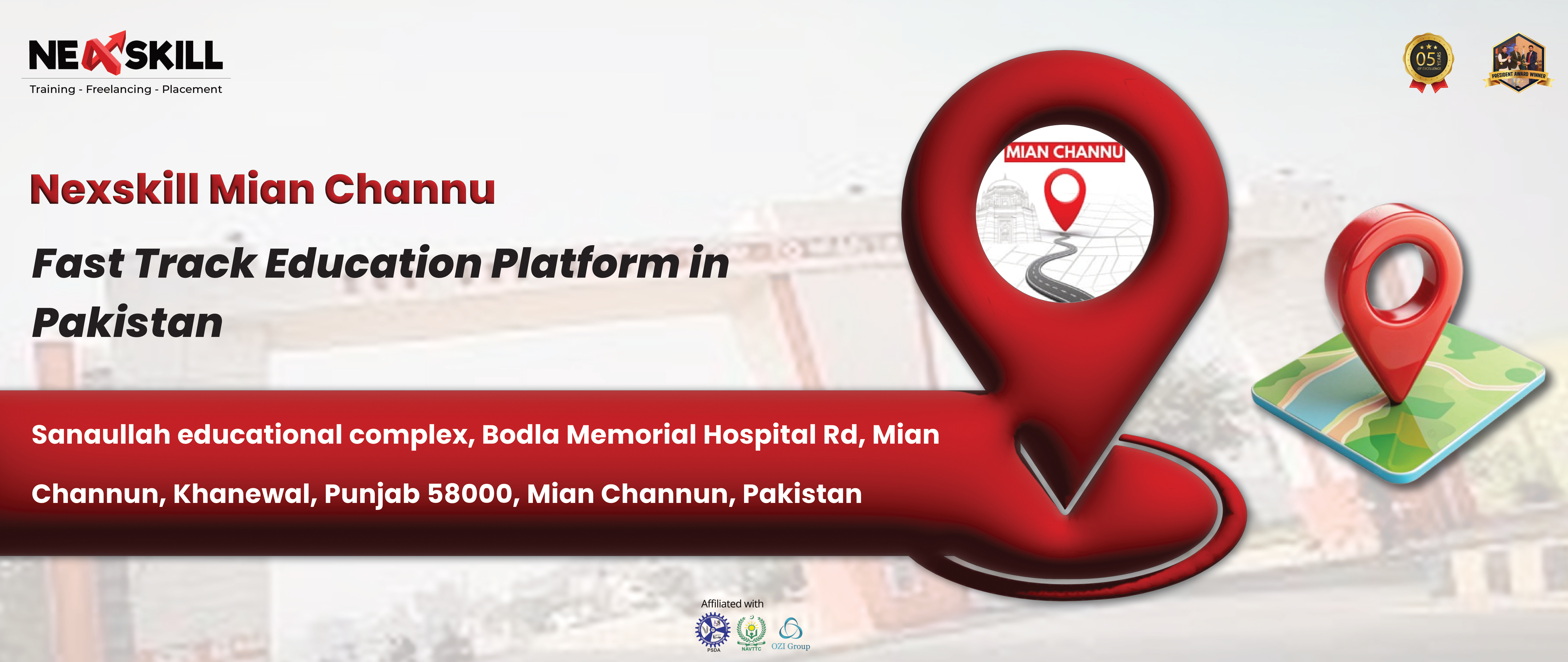 Nexskill job placement call hero image