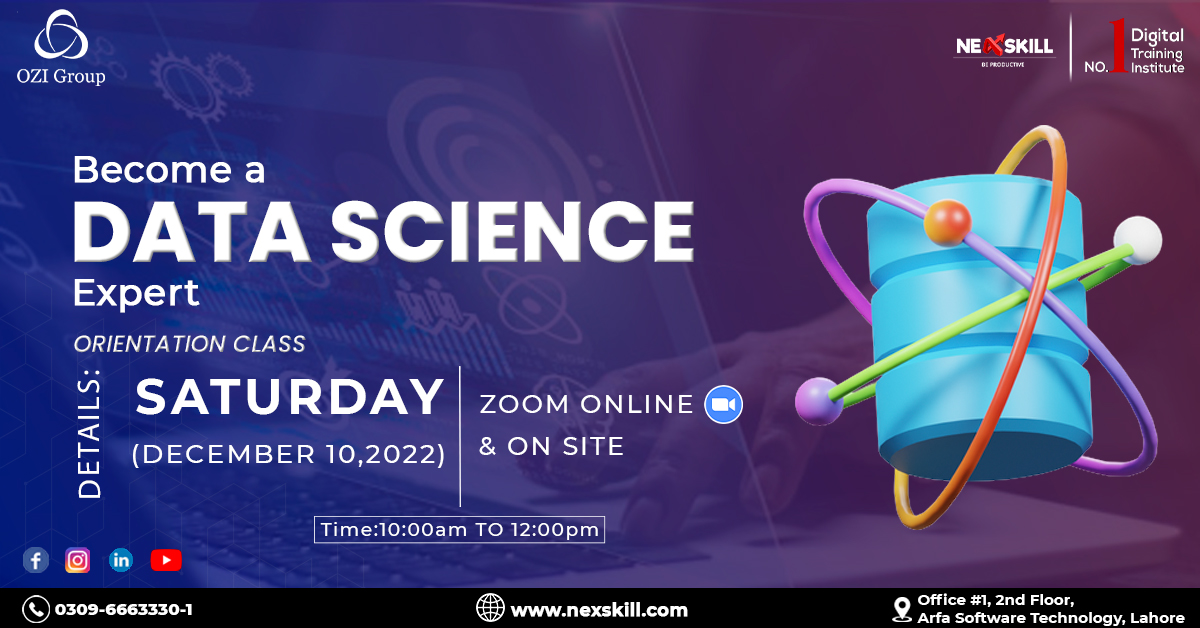 Data Science Program In Lahore By NexSkill