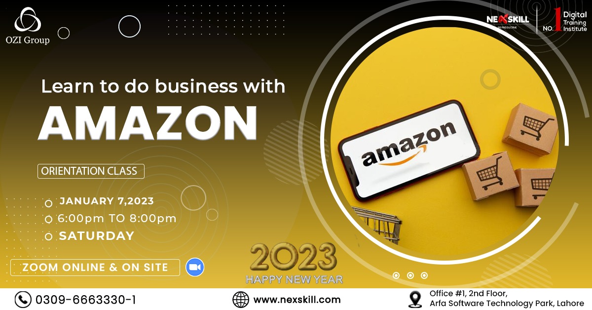 Amazon Course in Lahore By Nexskill