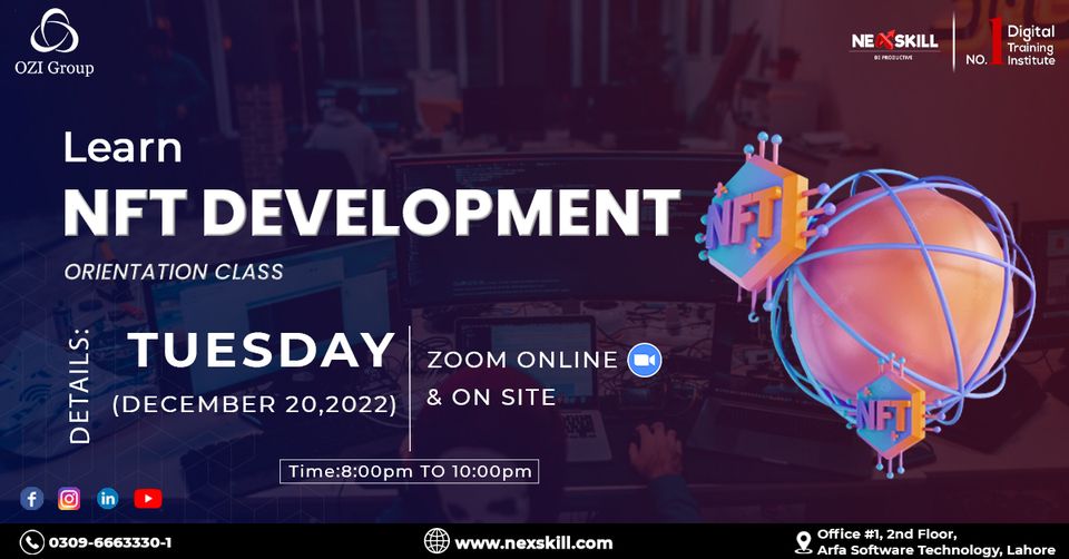 Blockchain Web 3.0 Development Course in Lahore by NeXskill