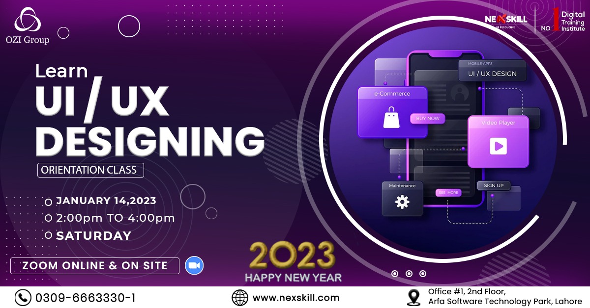 UI & UX Designing By nexskill