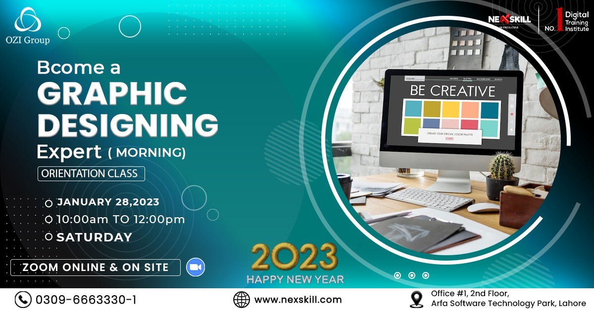 Graphics Designing program By Nexskill