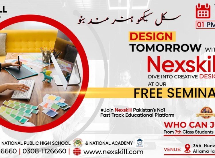 Graphic Designing event Iqbal Town Branch