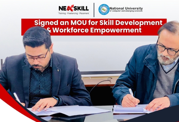 NeXskill CEO Signs MOU with NUCES for Skill Development and Workforce Empowerment